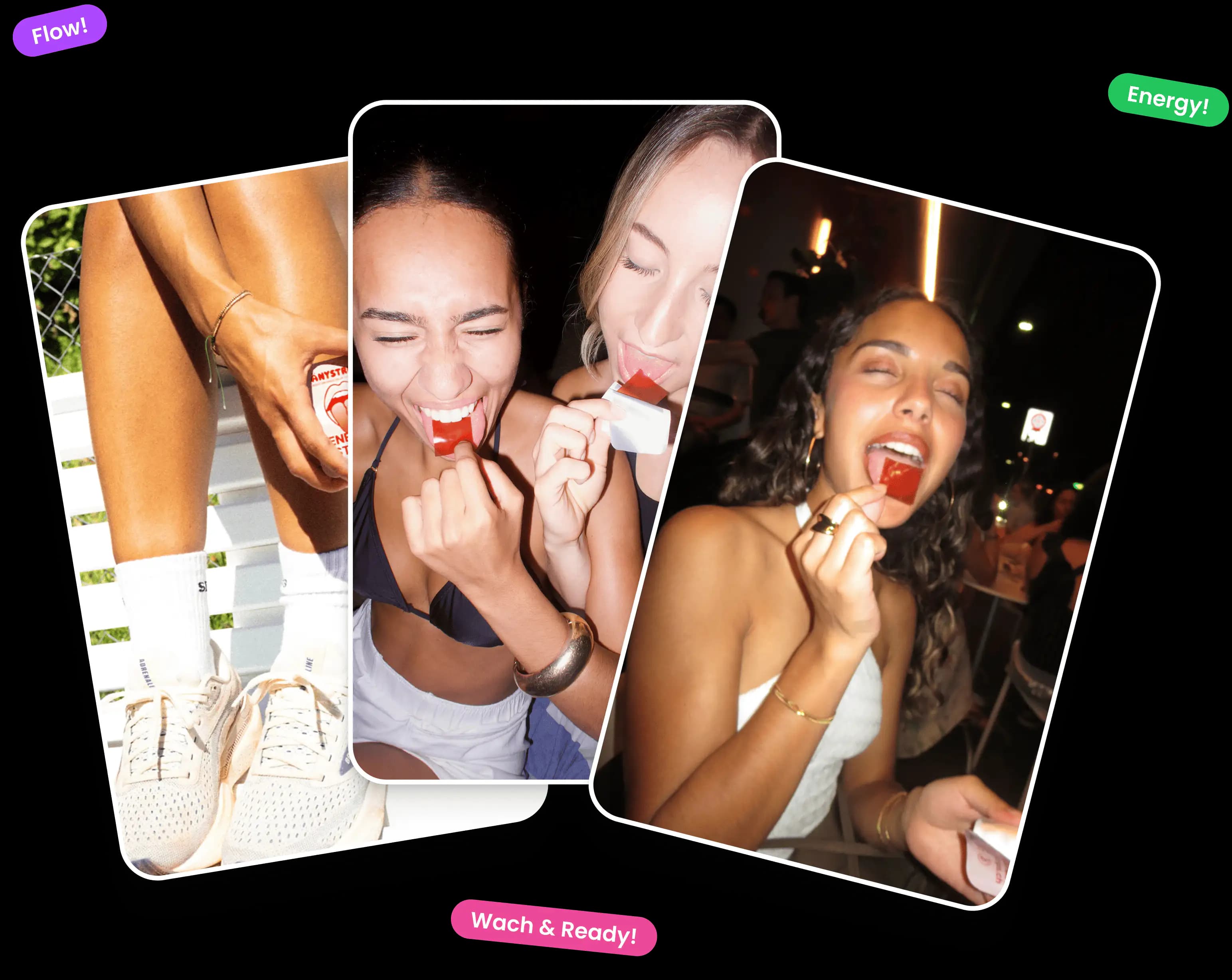 group of people consuming anystrips